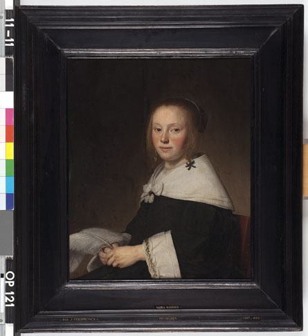 Portrait of Maria Hammius, 1651, Jan Cornelisz. Verspronck