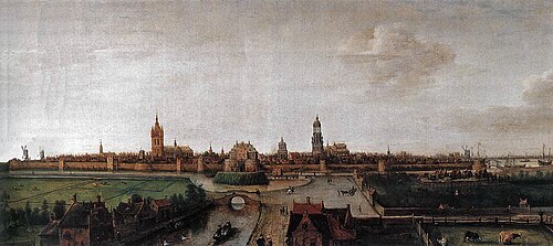 View of Delft from the Southwest, 1615, Hendrick Cornelisz Vroom