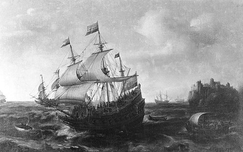 Zeegezicht, 1625, Hendrick Cornelisz Vroom