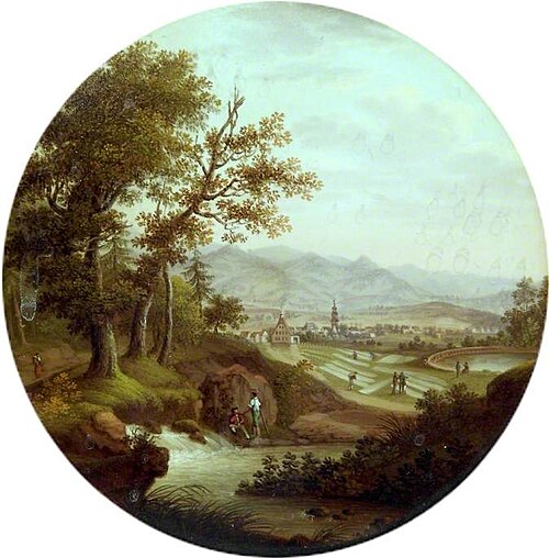 Landscape, , Cornelis Vroom