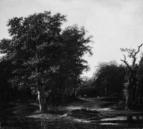 Forest Scenery, 1633, Cornelis Vroom