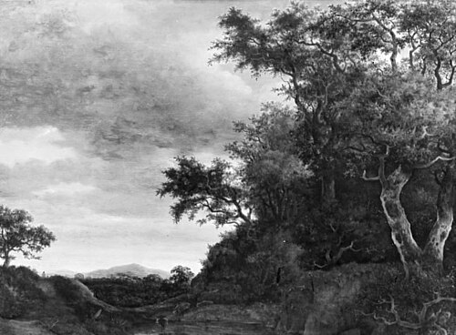 The Pool by the Hills, 1651, Cornelis Vroom