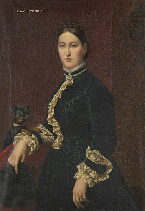 Alice Harriet Argyll Strachey (d.1914), 1873, Émile Vernet-Lecomte