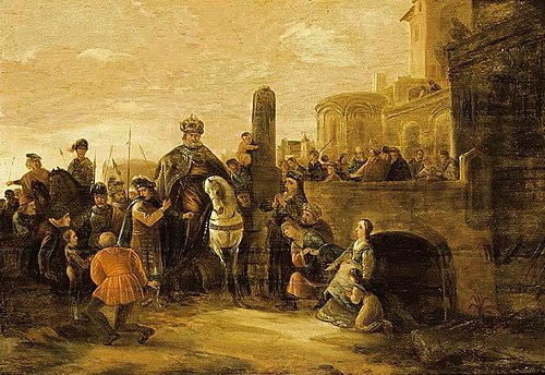 The Triumph of Mordechai, 1650, Jacob de Wet