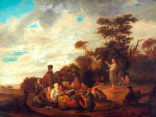 John the Baptist Preaching, , Jacob de Wet