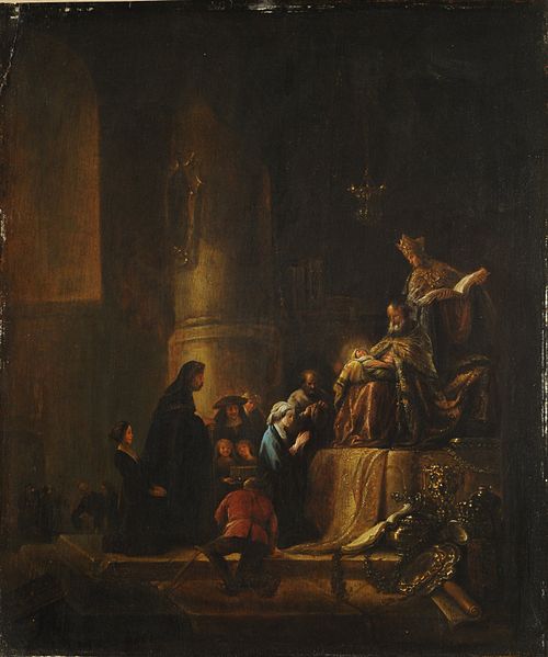 Presentation to the temple, , Jacob de Wet