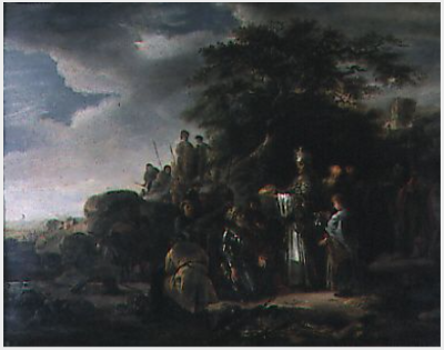 Abraham and Melchizedek, , Jacob de Wet
