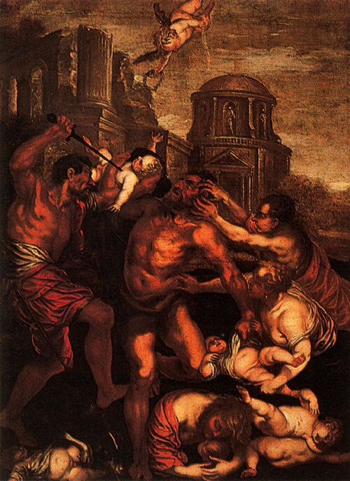 La degollación de los Inocentes, 1650, Pedro Atanasio Bocanegra