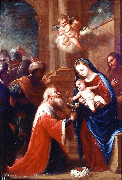 Adoración de los Reyes Magos, , Pedro Atanasio Bocanegra