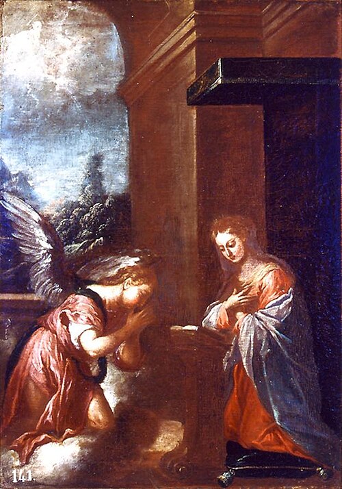 Anunciación de la Virgen, , Pedro Atanasio Bocanegra