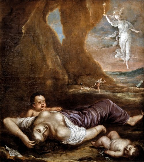 L'Allégorie de la peste, 1684, Pedro Atanasio Bocanegra