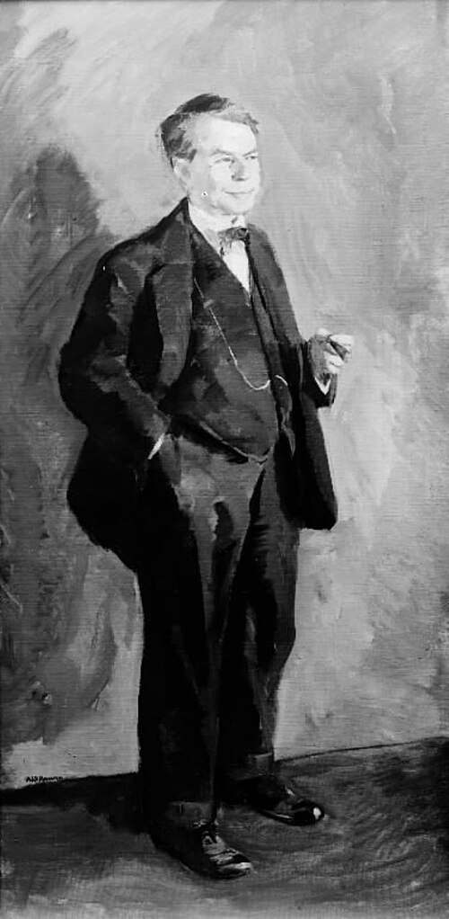 The Architect Carl Petersen, 1908, Niels Hansen