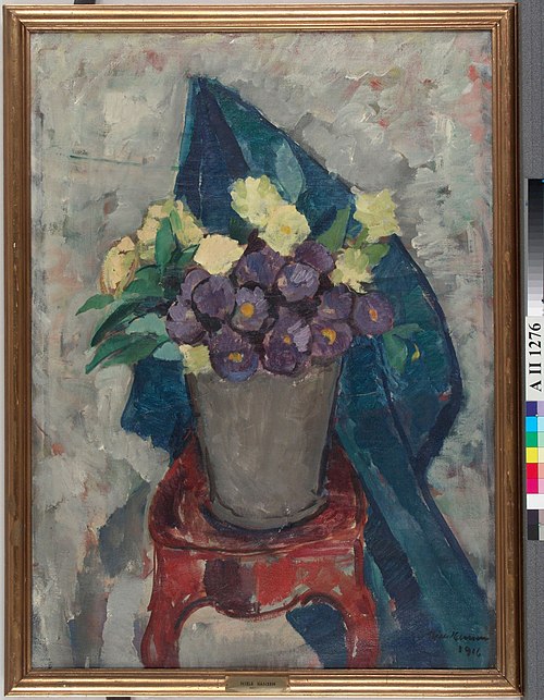 Kukka-asetelma, 1916, Niels Hansen