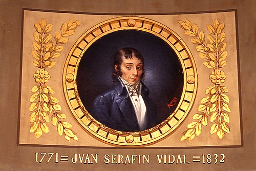Retrat de Joan Serafín Vidal, 1888, Cristòfol Montserrat i Jorba