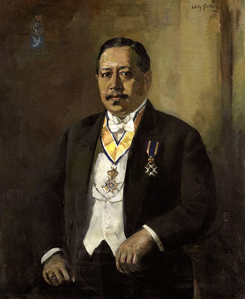 Willem Martinus Godfried Schumann (1877-1952). Voorzitter van de volksraad (1919-1925), 1924, Willy Sluiter