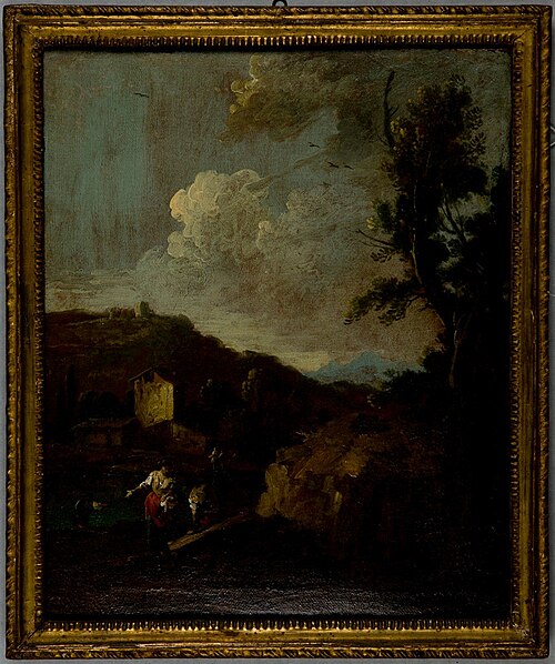 Landscape with Figures, , Giuseppe Zais