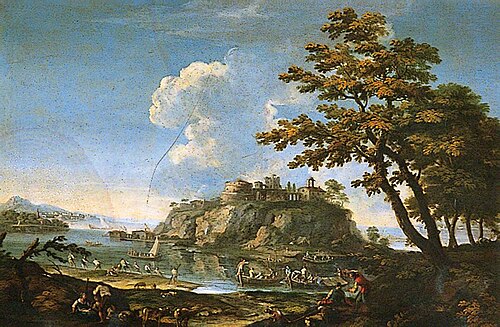 Landscape with Fishermen, , Giuseppe Zais