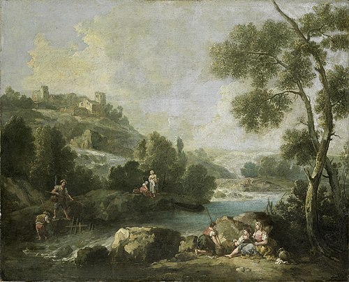 Paysage, 1750, Giuseppe Zais
