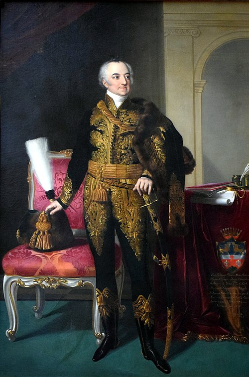 Portrait of Baron János Malonyay, 1829, Johann Ender