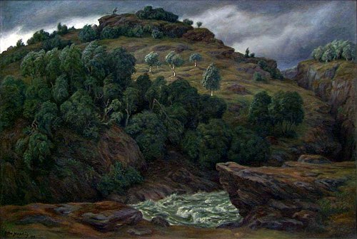 Landscape after the Storm, 1899, Otto Hennig