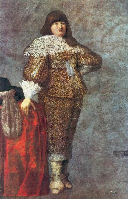 Portrait of Władysław Dominik Zasławski-Ostrogski., 1630, Bartholomeus Strobel
