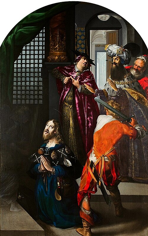 Décapitation de Saint Jacques le Majeur., 1640, Bartholomeus Strobel
