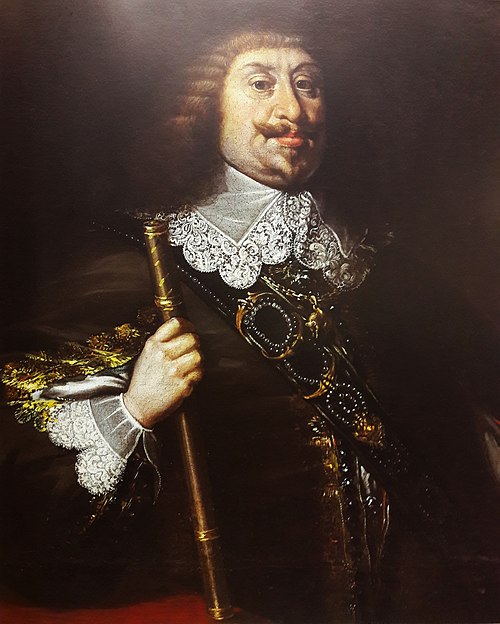 Portrait de Ladislas IV Vasa., 1636, Bartholomeus Strobel