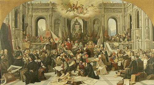 Alegoría de la Cultura Española, 1894, Luis García Sampedro