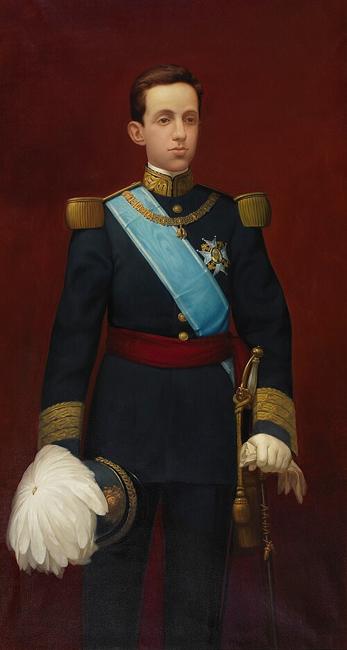 Alfonso XIII, 1902, Luis García Sampedro