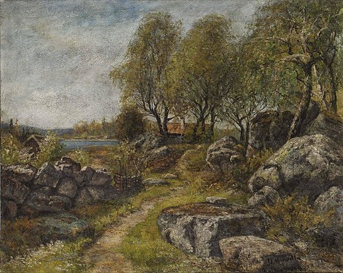 summer Landscape, , Olof Hermelin