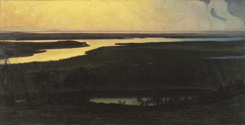 Our Country. Motif from Dalsland, 1902, Otto Hesselbom