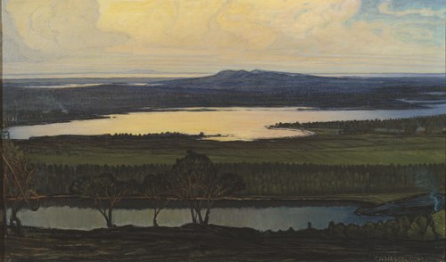 Summer Night. Study, , Otto Hesselbom