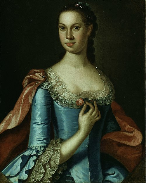 Mrs. William Carmichael, 1771, John Hesselius