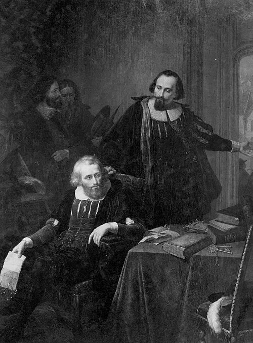 Une dernière entrevue des bourgmestres Beeckman et Laruelle, 1848, Auguste Chauvin