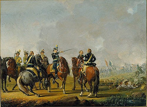 Battle at Uttismalm, , Pehr Hilleström
