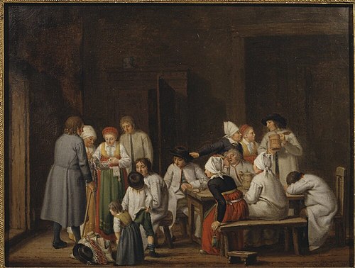 Vingåkersbönder, , Pehr Hilleström