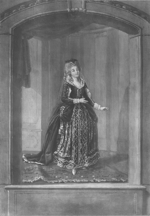 Christina Charlotta Sinclair, 1750-1806 g. Montgomery, , Pehr Hilleström