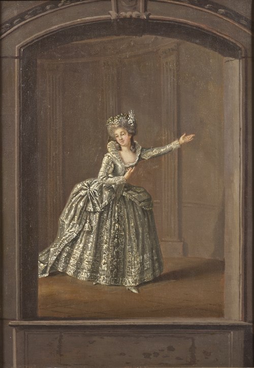 Hedvig Ulrika De la Gardie, 1761-1832, gift Armfelt, , Pehr Hilleström