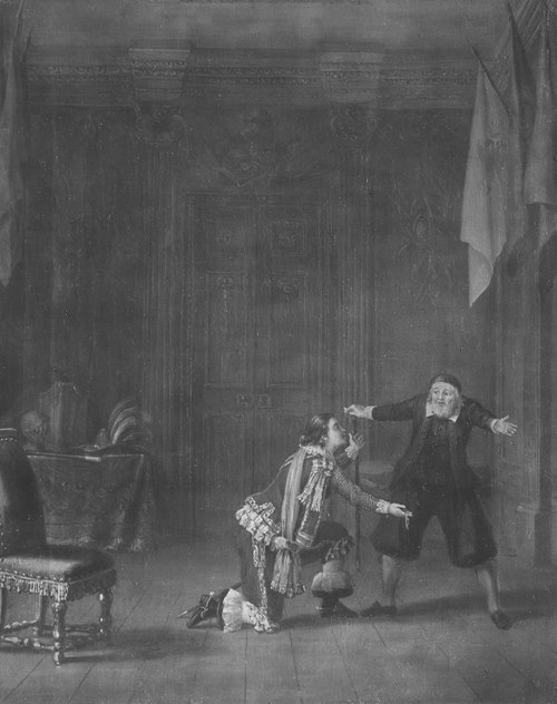 Gustaf Mauritz Armfelt och Besche Johan de Besche, , Pehr Hilleström