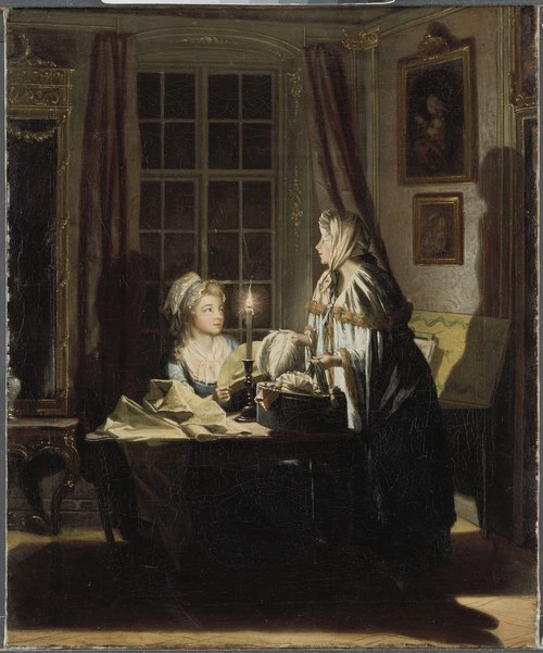 The Milliner, , Pehr Hilleström
