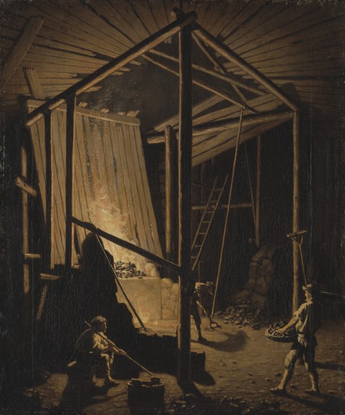 Copper Foundry at the Falun Mine, , Pehr Hilleström