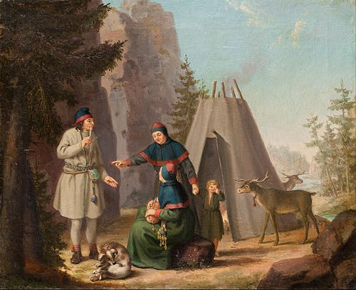 The Costumes of the Lapponians, 1810, Pehr Hilleström
