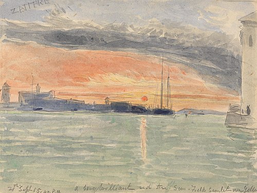 The Zattere, Sunset, , James Holland