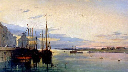 Nimeguen, on the Rhine, 1837, James Holland