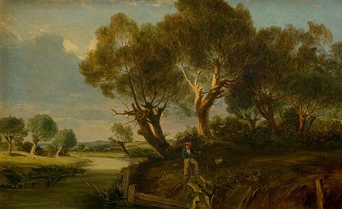 English Landscape, 1841, James Holland
