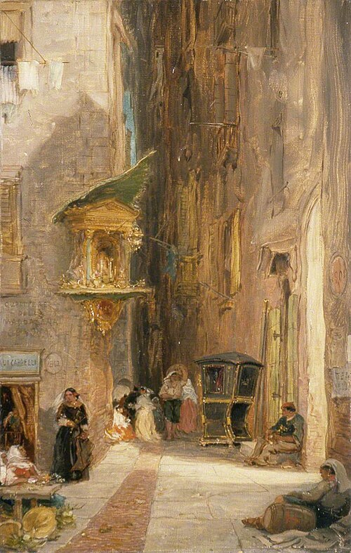 Street in Genoa, Italy, , James Holland
