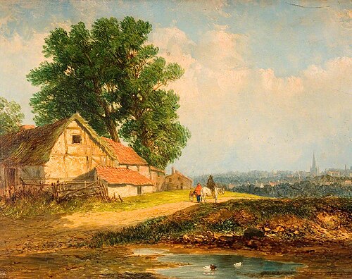 Distant View of Birmingham, , James Holland