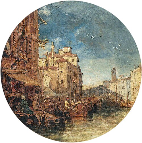 The Grand Canal, Venice, 1853, James Holland