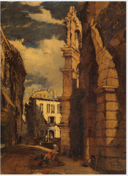 The Amphitheatre at Verona, 1845, James Holland