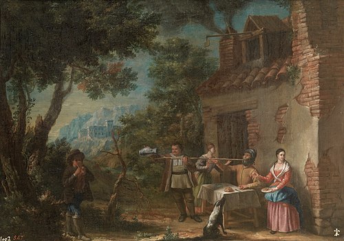 Don Quixote at the Inn, 1720, Valero Iriarte